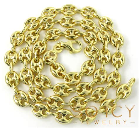 gucci link chain gold|14k gold Gucci link chain.